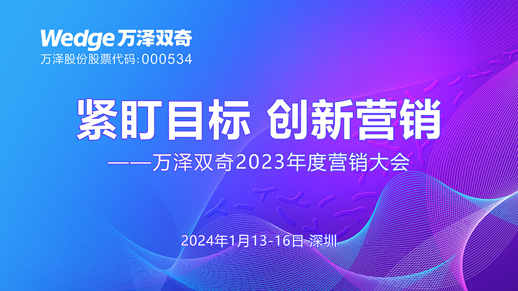 万泽双奇2023年度营销大会1