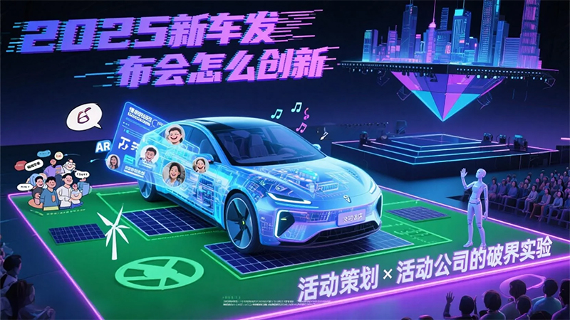 新车发布会：活动策划与活动公司的破圈之道