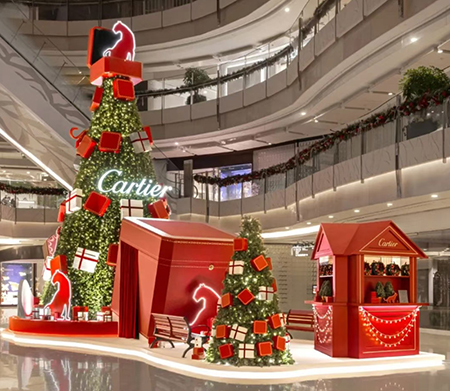 今年圣诞，看看这些大牌怎么做圣诞装饰