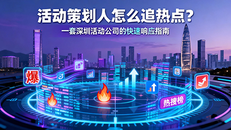 深圳活动策划公司如何迅速响应市场