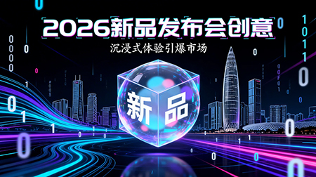 2026新品发布会创意指南