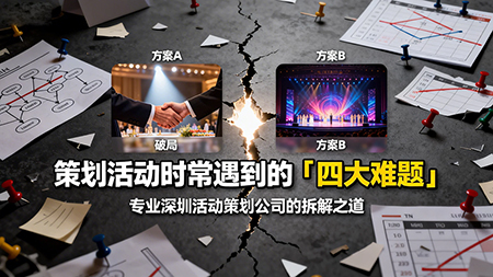 直击痛点！策划活动时常遇到的几大难题