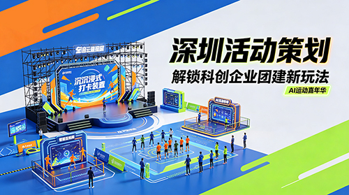 AI趣味运动嘉年华，解锁科创企业团建新玩法