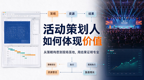 活动策划人如何体现价值