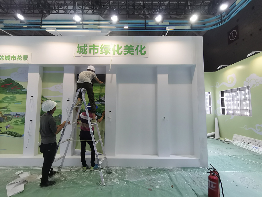 展台设计案例市局12