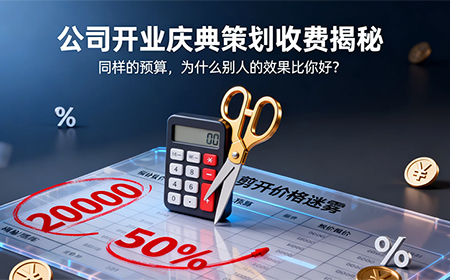 公司开业庆典策划收费